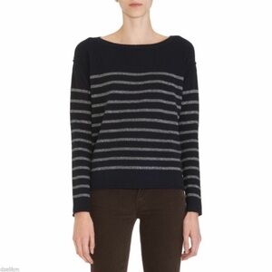 Vince • Wool‎ & Cashmere Blue Silver Sweater medium